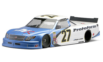 PRM1238-30 ProtoForm Nor'easter Clear Body for 1:10 Dirt Oval Late Model