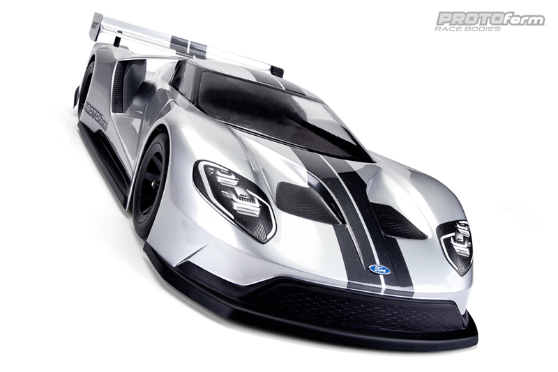 PROTOform Ford GT Clear Body for 200mm Pan Car