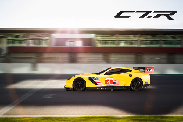 PROTOform Chevrolet Corvette C7.R Clear Body for 190m TC