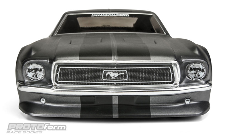 PROTOform 1558-40 1968 Ford Mustang Clear Body