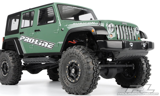 Pro-Line Jeep Wrangler Rubicon Clear Body for the Axial Yeti « Big Squid RC  – RC Car and Truck News, Reviews, Videos, and More!