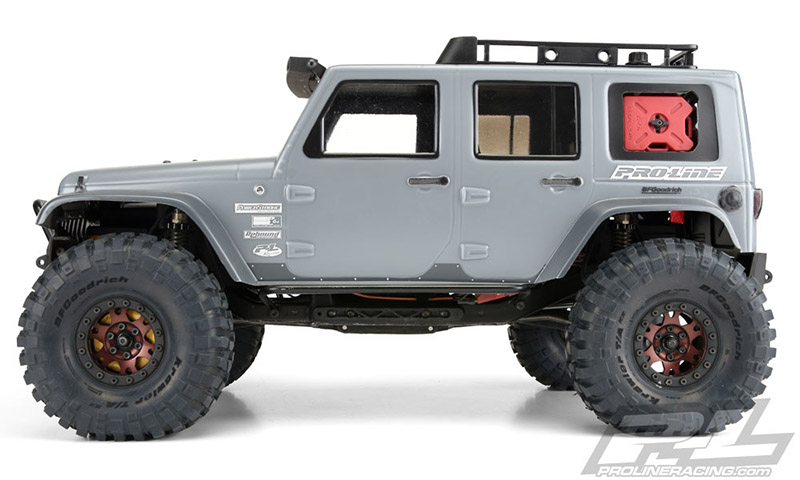 Proline PRO3380-00 Jeep Wrangler Rubicon Custom Axial Wraith Karosserie 