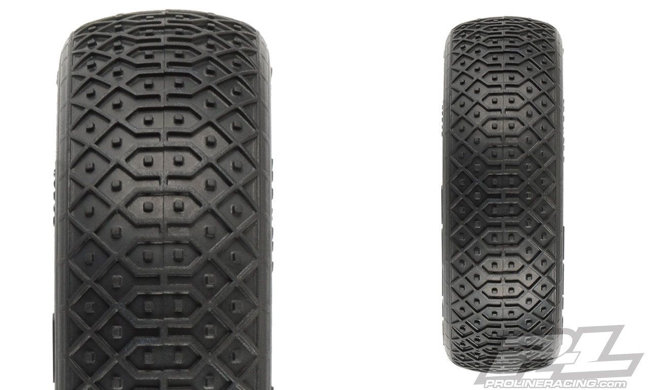 2 8239-03 Pro-Line Electron 2.2  2WD M4 Off-Road Buggy Fr Tires 