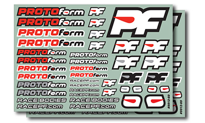 PROTOform Team Decals